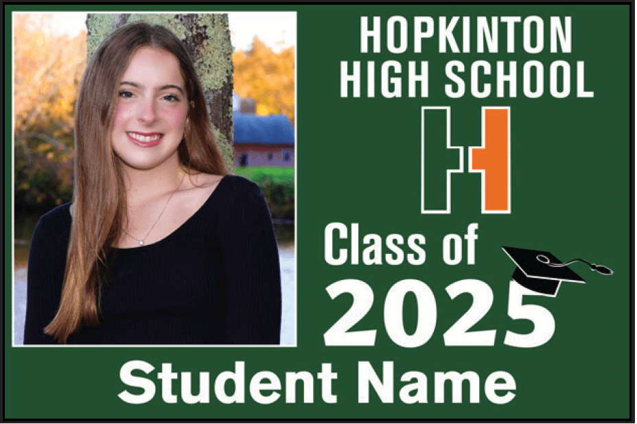 yard-a Hopkinton Senior Yard Sign Examples